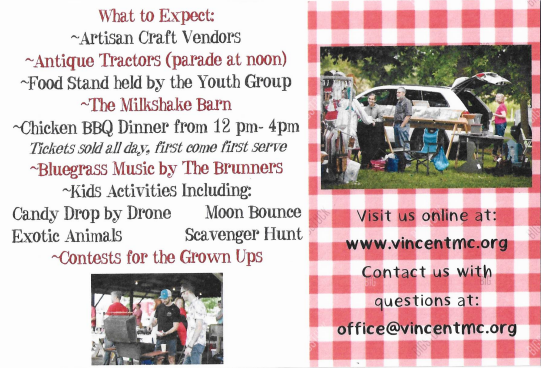 Vincent Mennonite Church Flyer Part 2