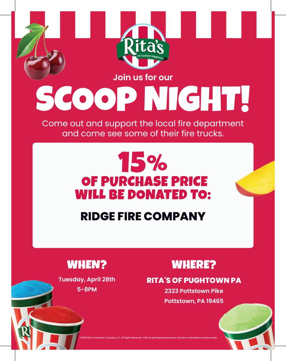 Rits'a Scoop Nith with Ridge Fire COmpany